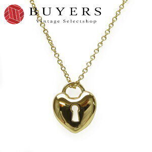 Tiffany Heart Lock Necklace Yellow Gold Co padlock jewelry